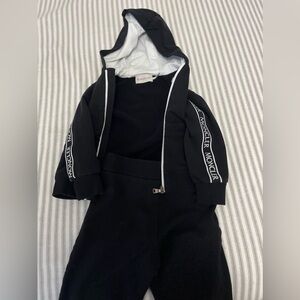 Boys moncler sweatuit, worn once. Size 2t
